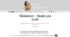 Desktop Screenshot of monasuniversum.se